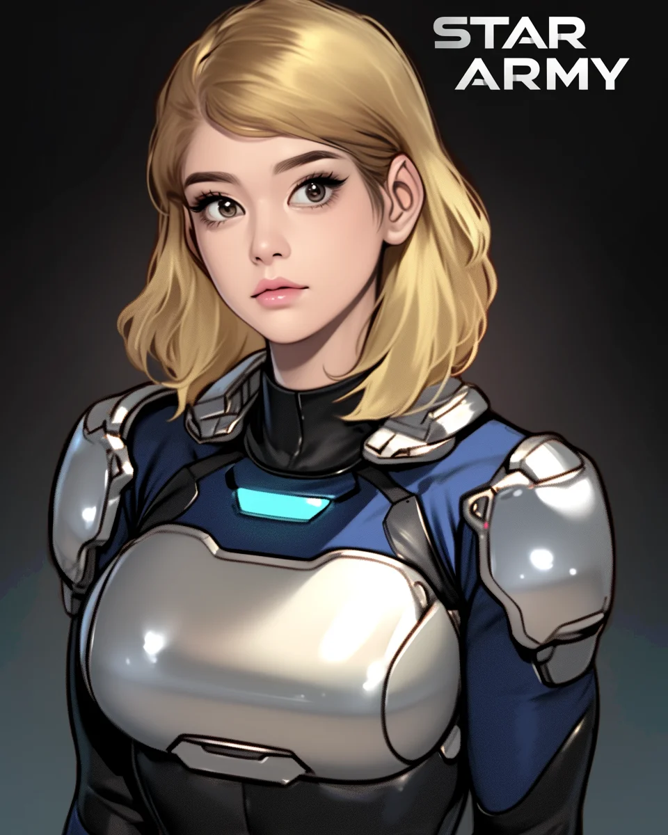 Star Army Female Humanoid