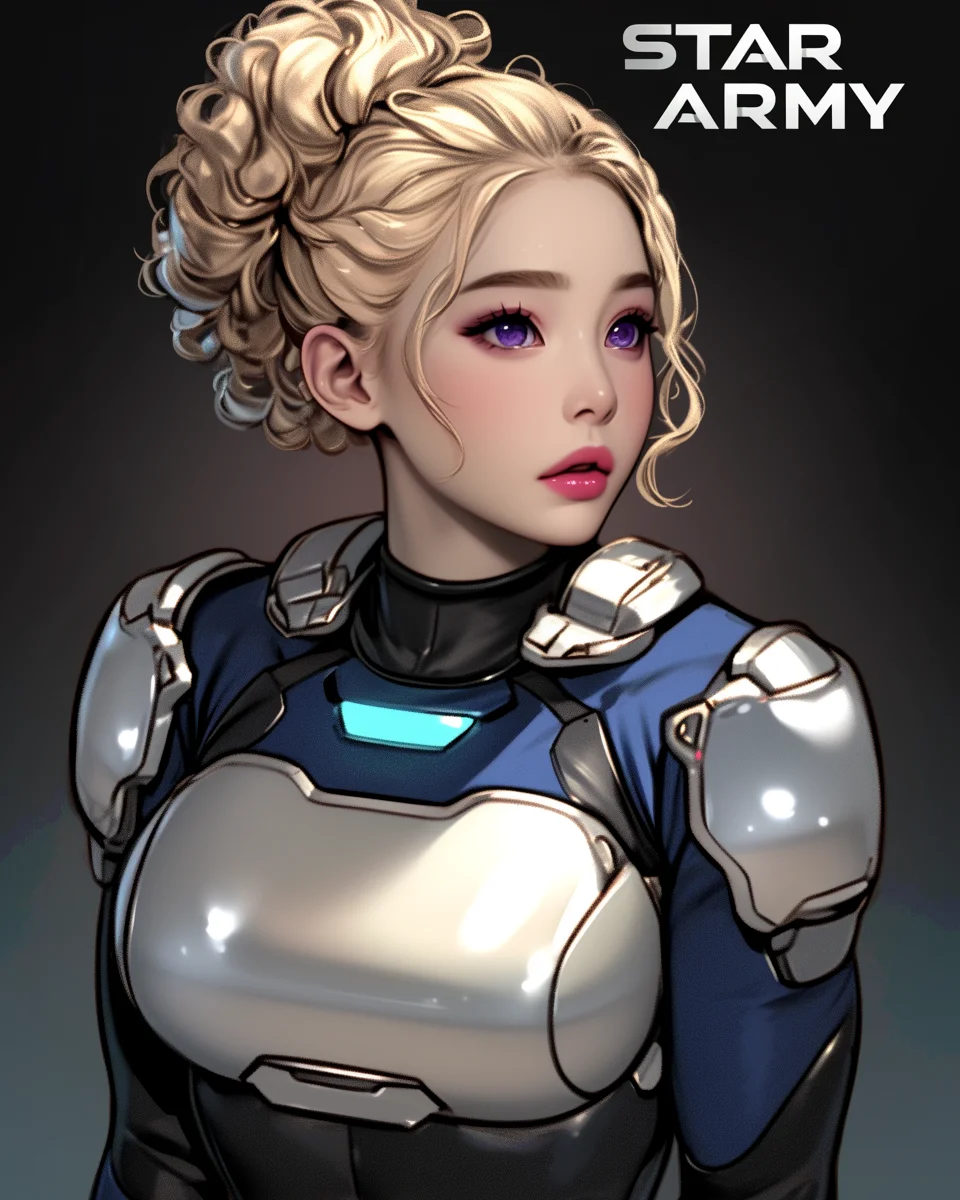 Star Army Female Humanoid