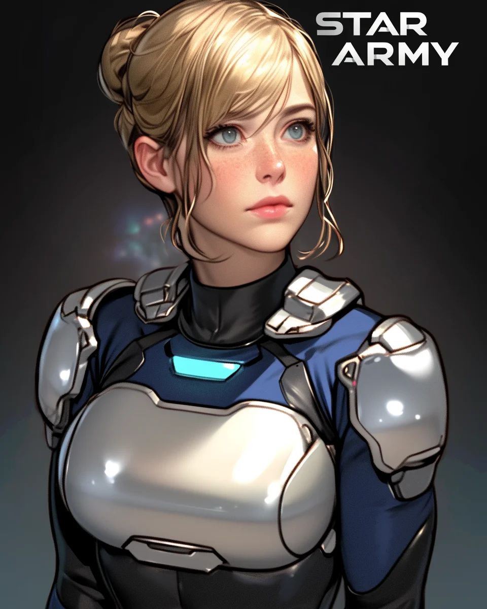 Star Army Female Humanoid