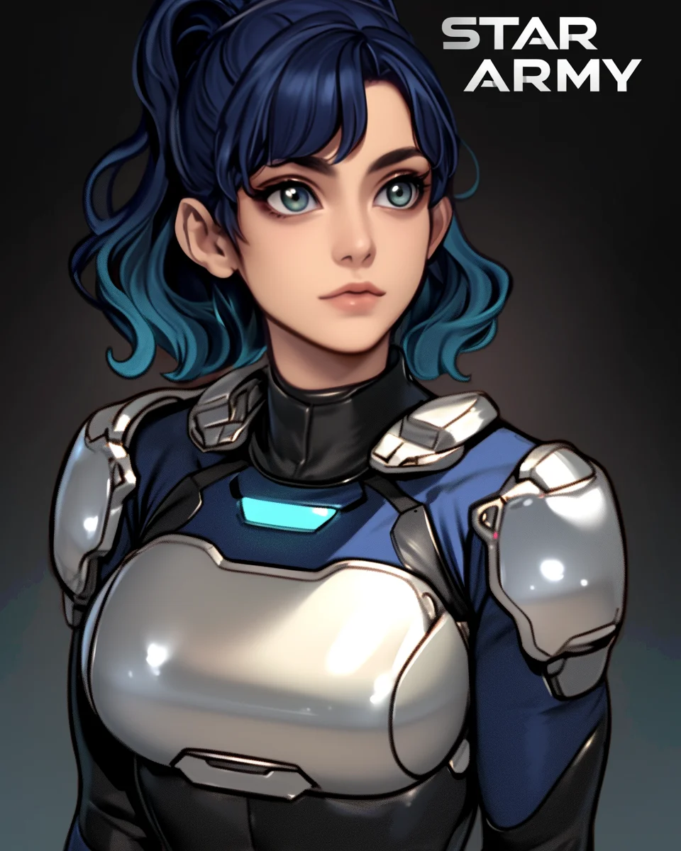 Star Army Female Humanoid