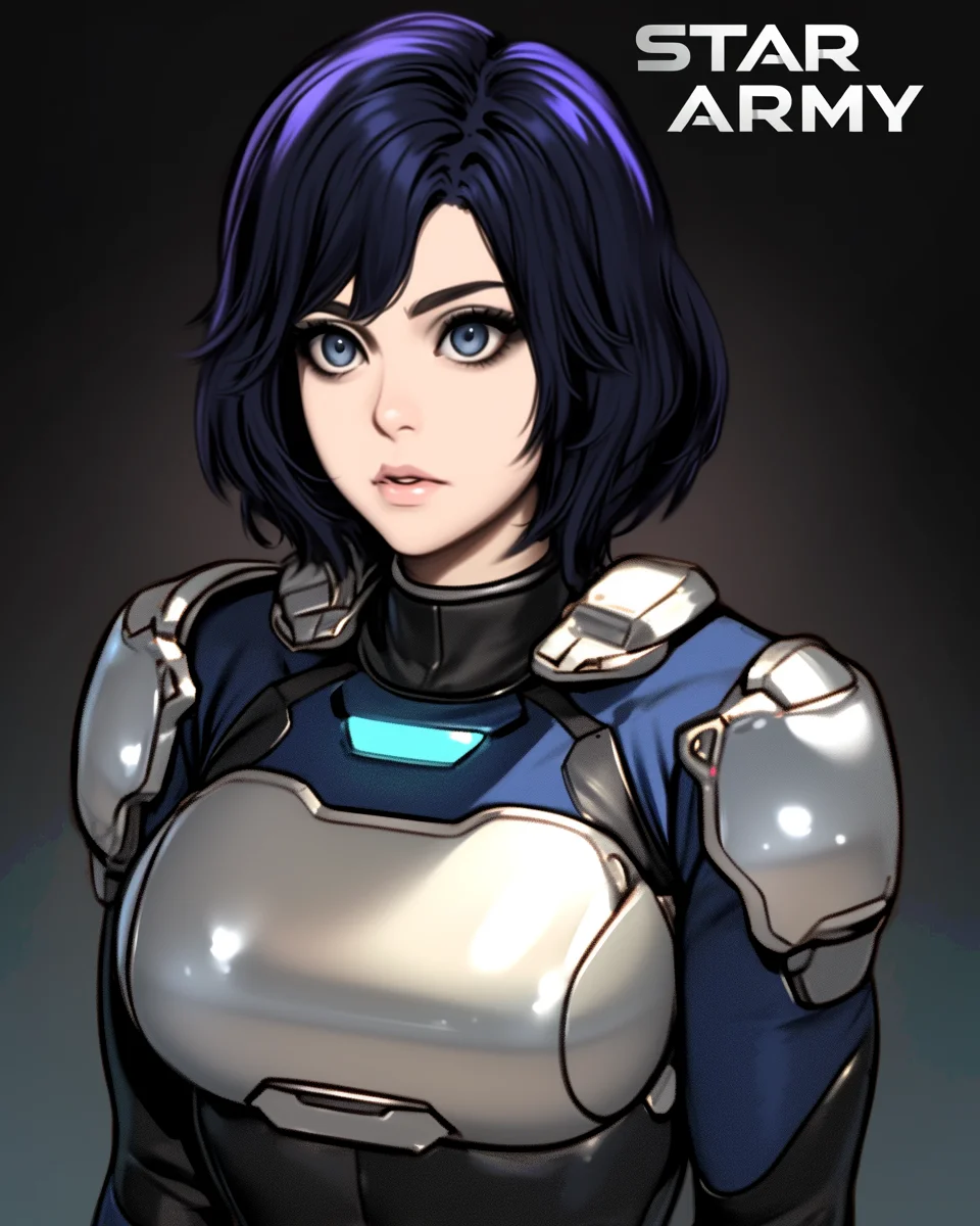 Star Army Female Humanoid