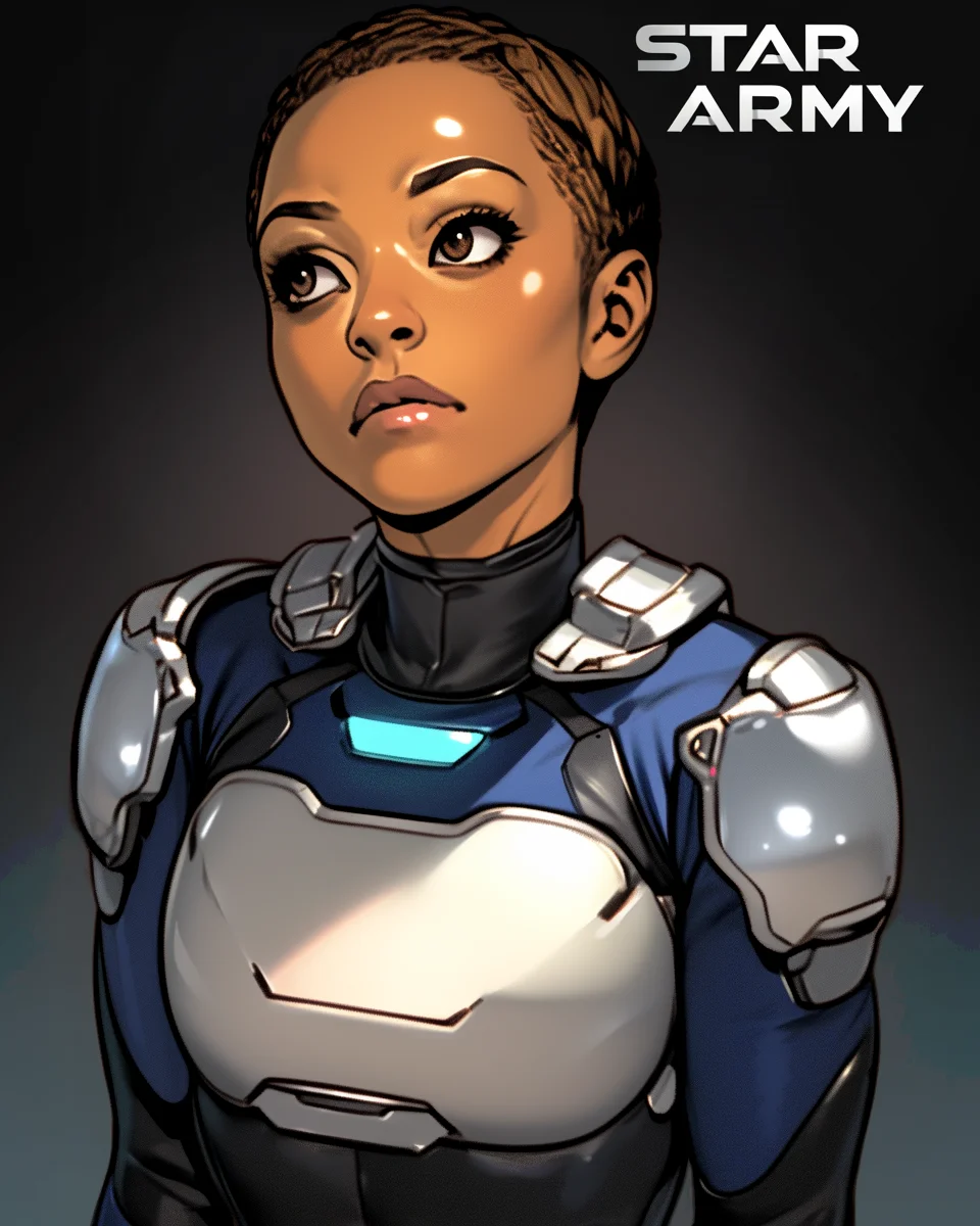 Star Army Female Humanoid