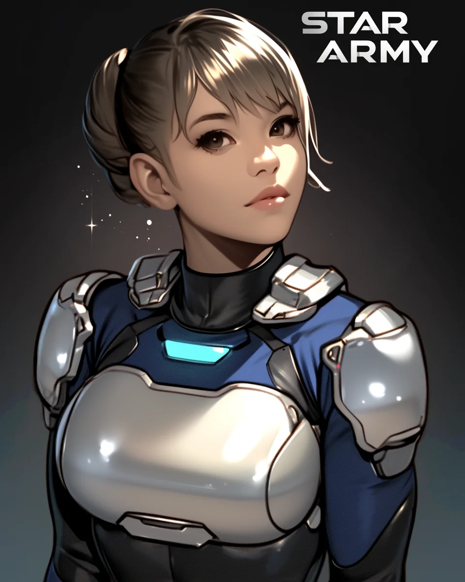 Star Army Female Humanoid