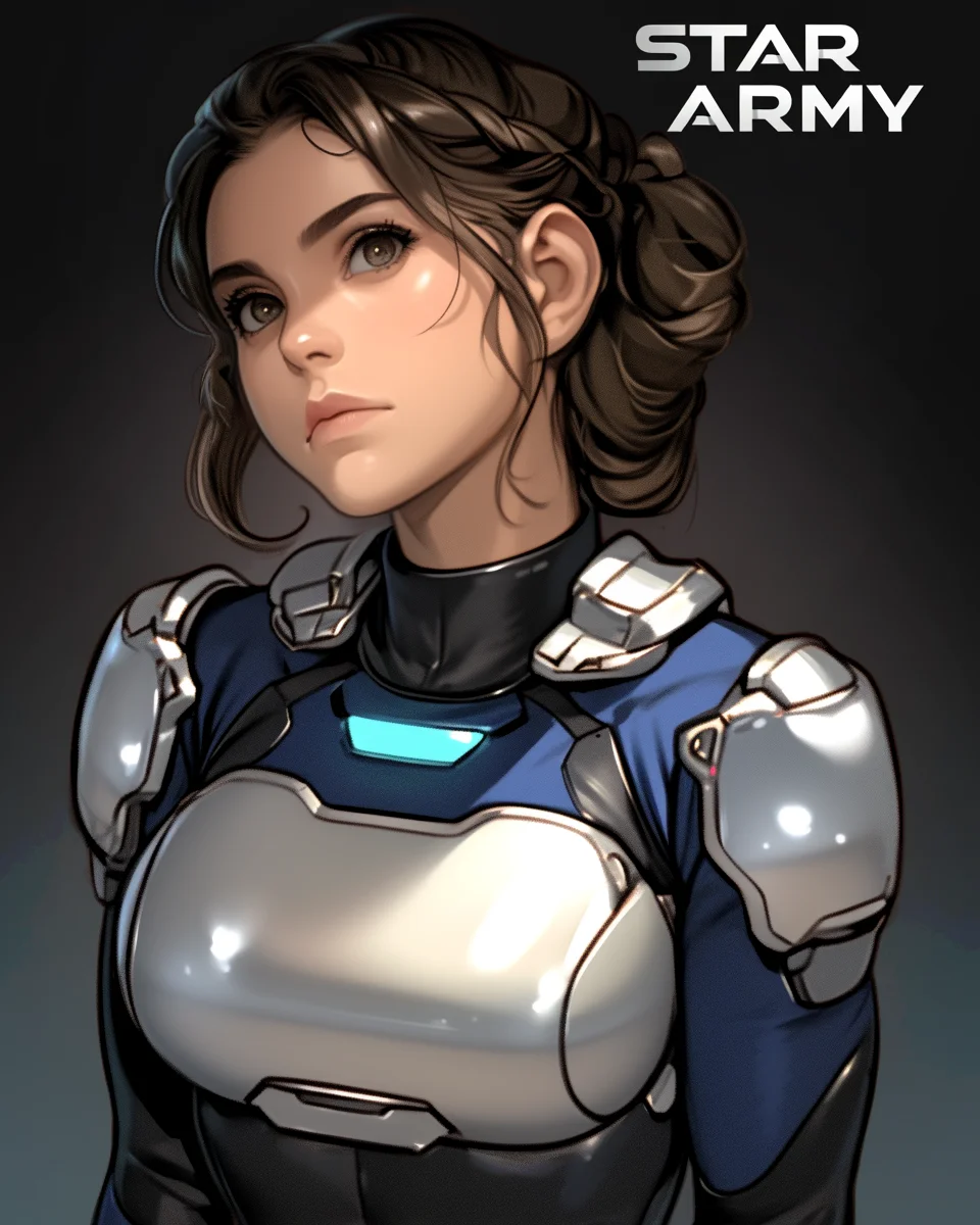 Star Army Female Humanoid