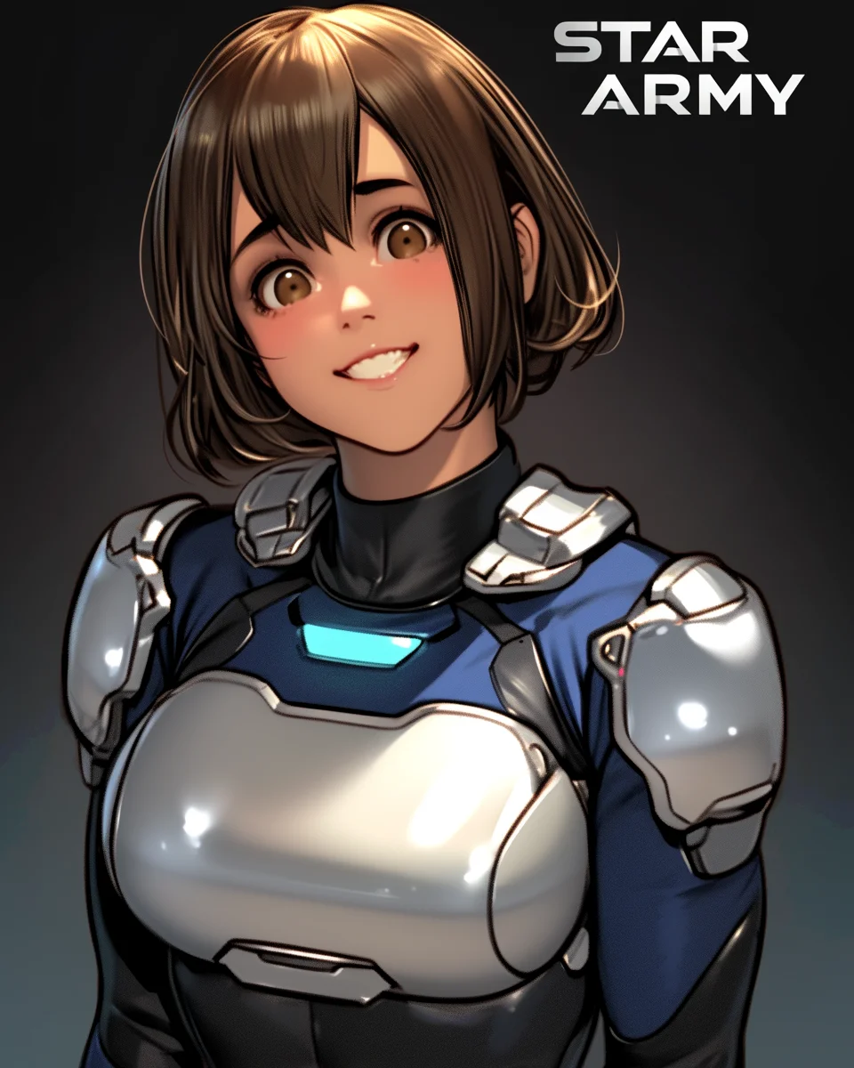 Star Army Female Humanoid