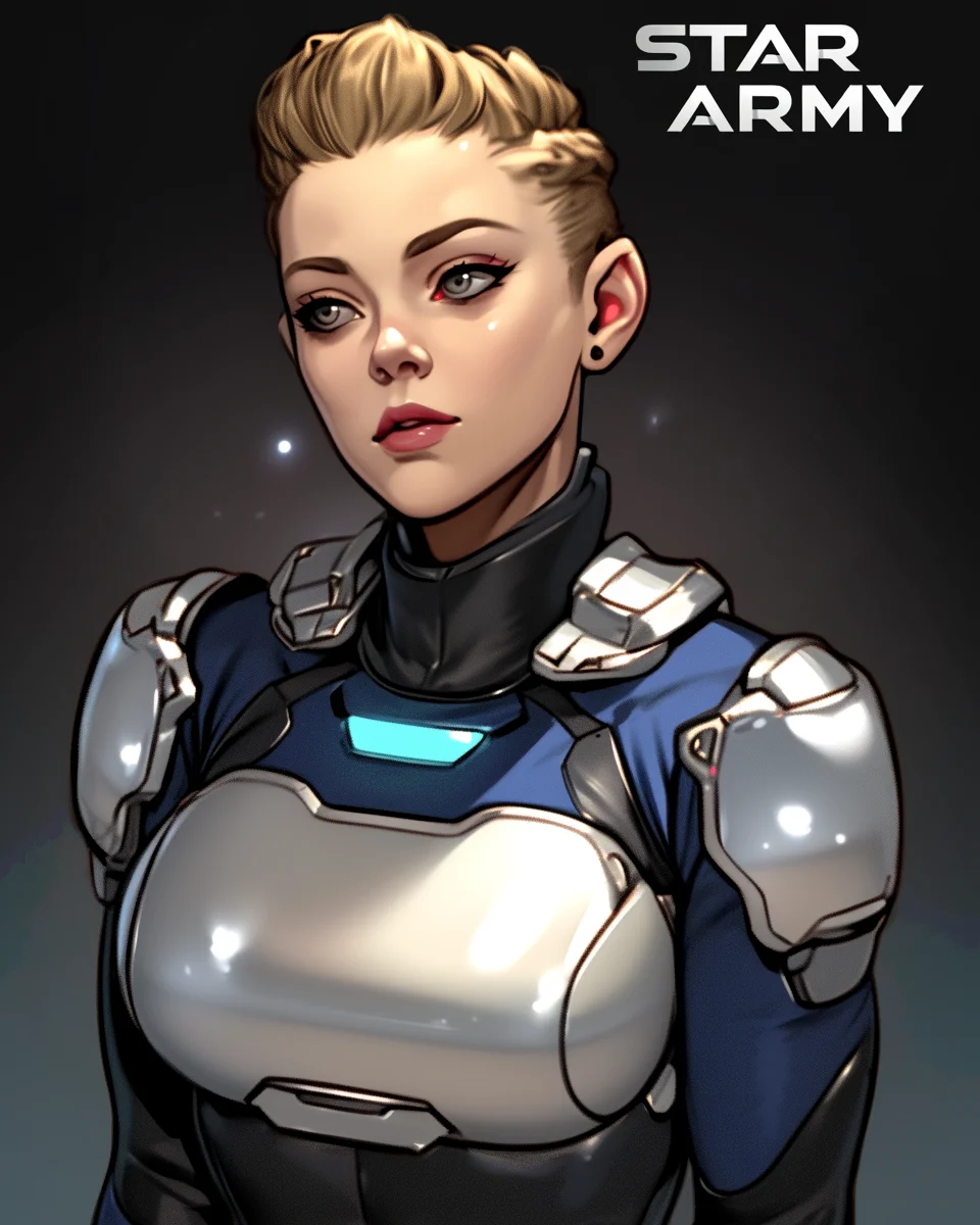 Star Army Female Humanoid