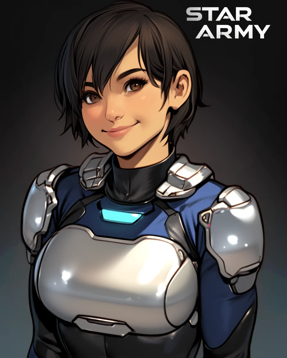 Star Army Female Humanoid