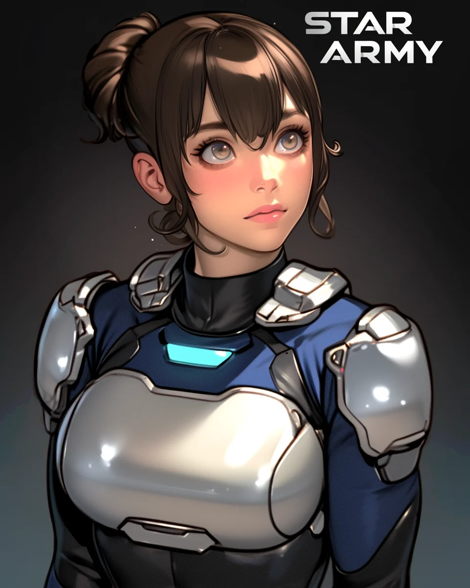 Star Army Female Humanoid