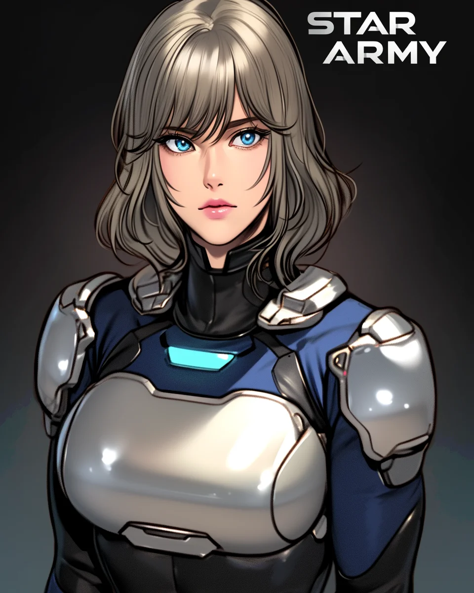 Star Army Female Humanoid