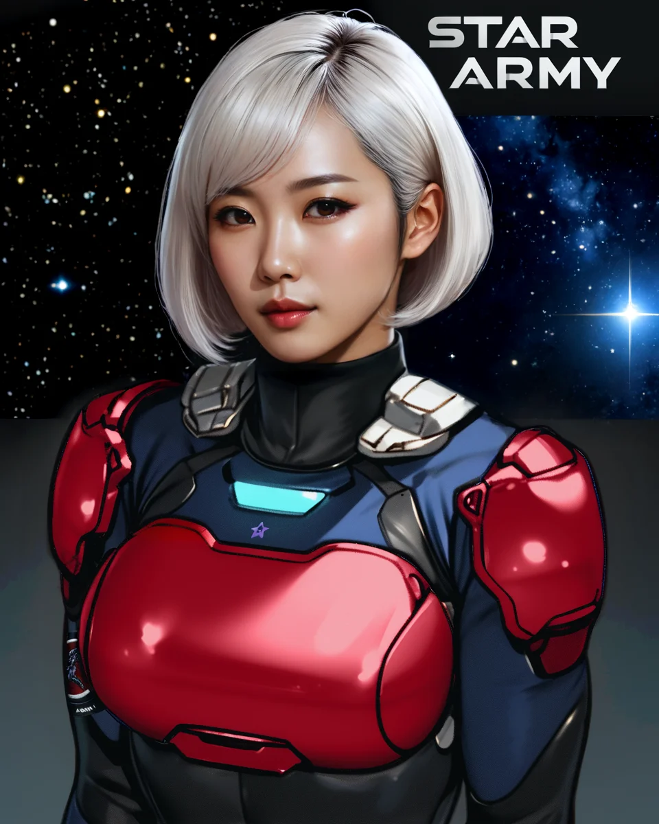 Star Army Female Humanoid