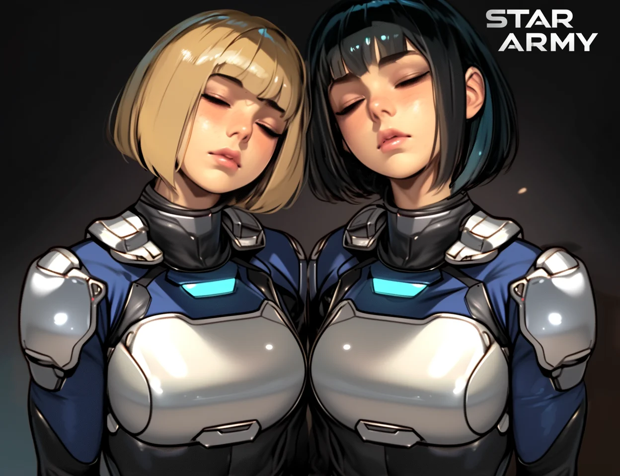 Star Army Female Humanoids