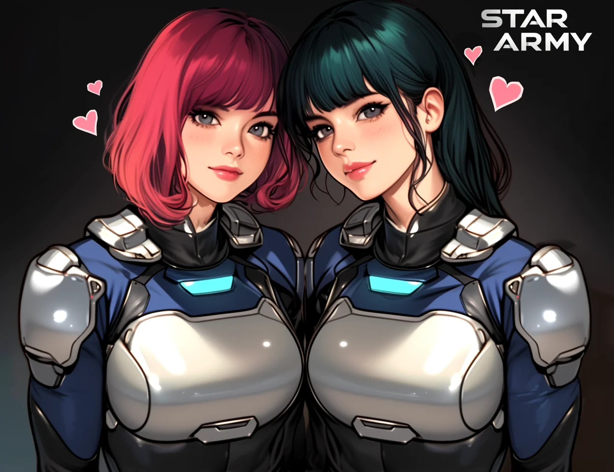 Star Army Female Humanoids