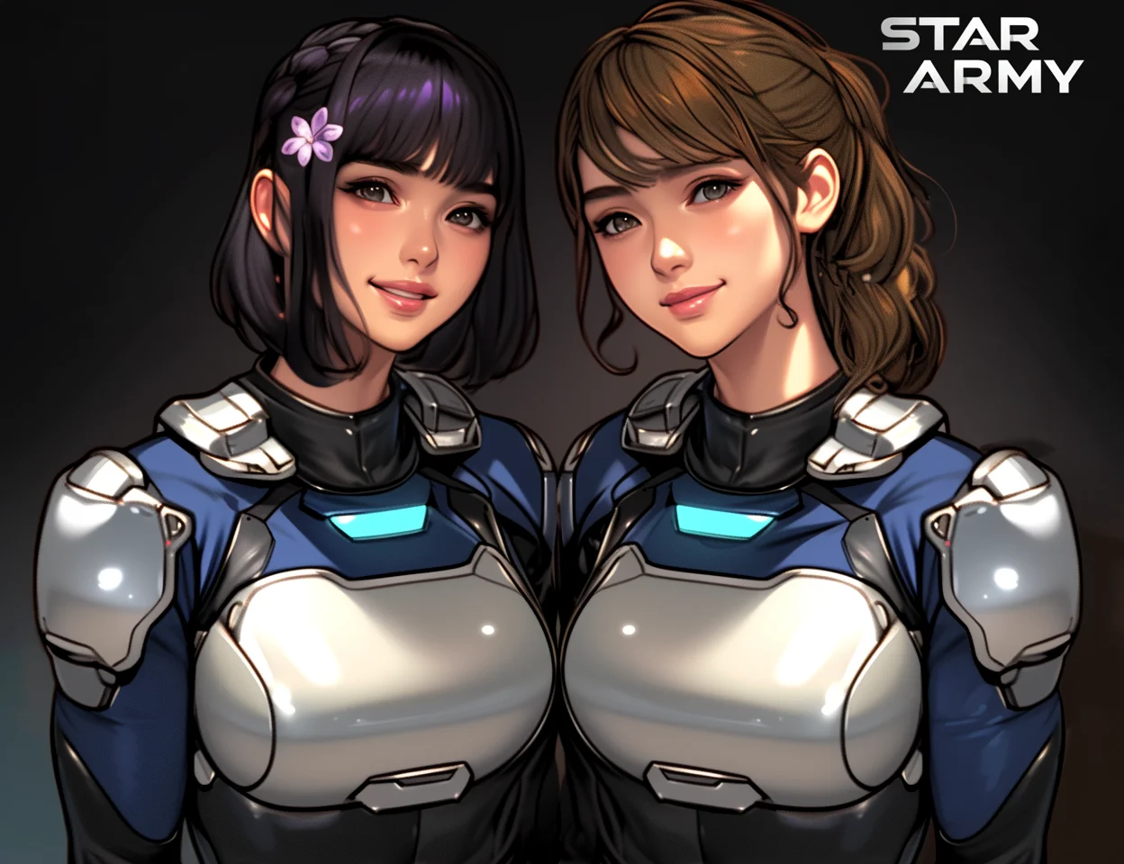 Star Army Female Humanoids