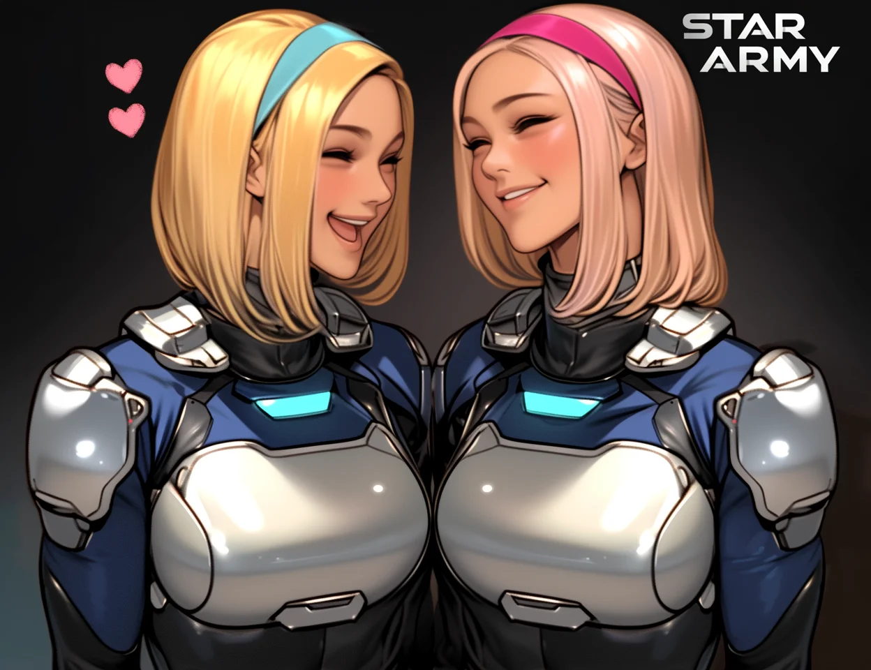 Star Army Female Humanoids