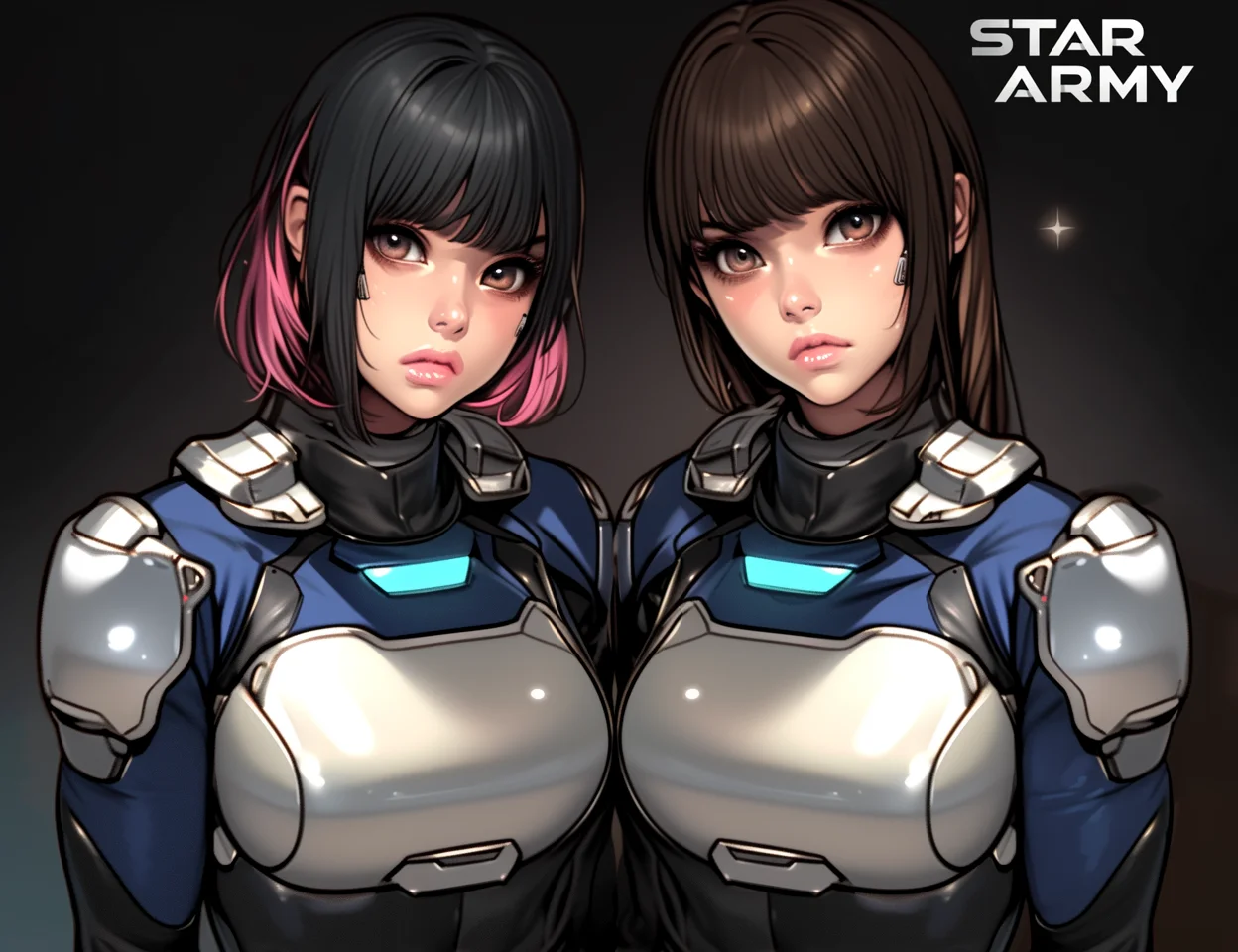 Star Army Female Humanoids