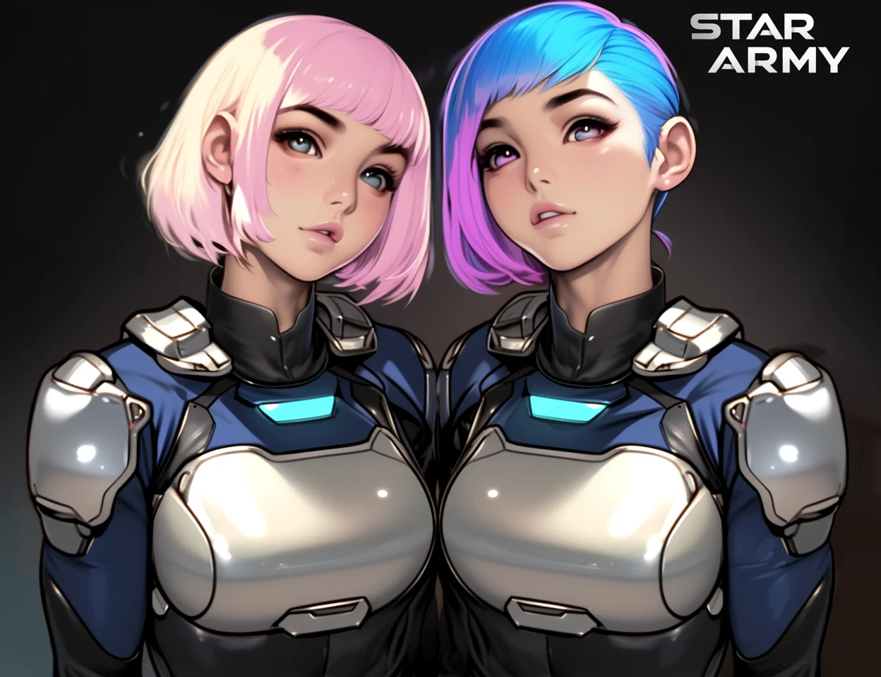 Star Army Female Humanoids