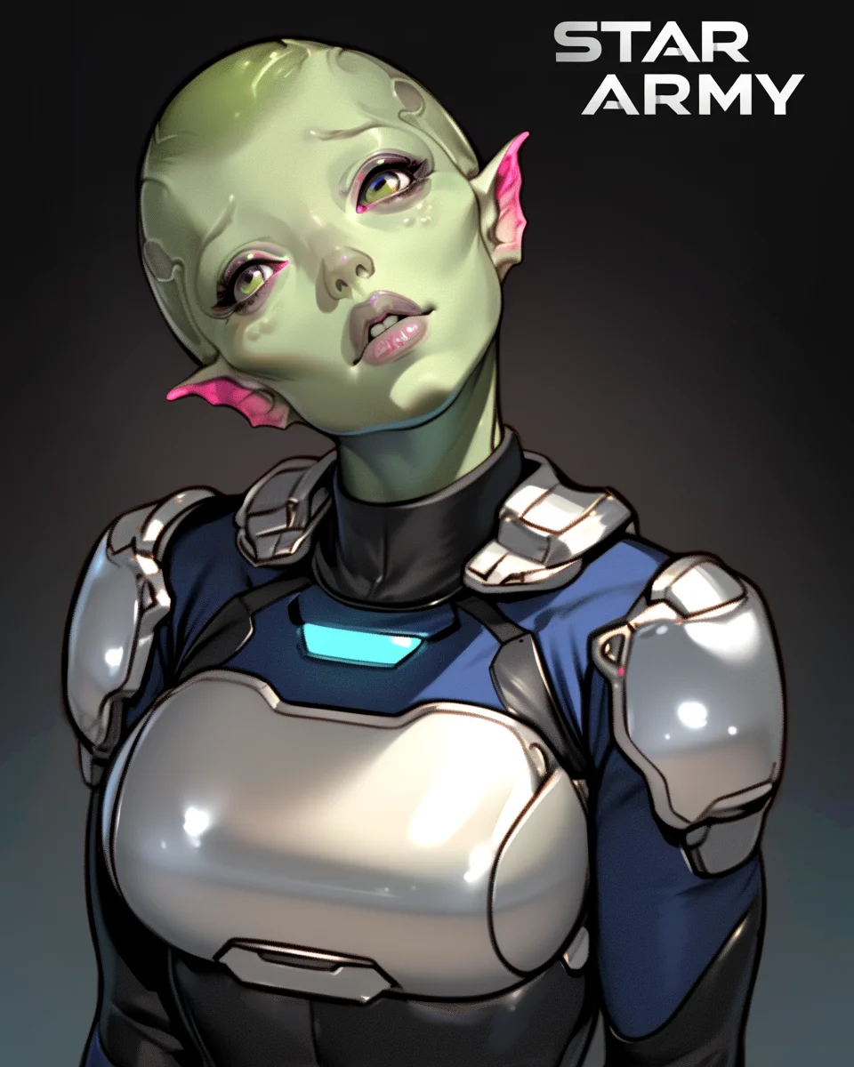 Star Army Female Random Alien