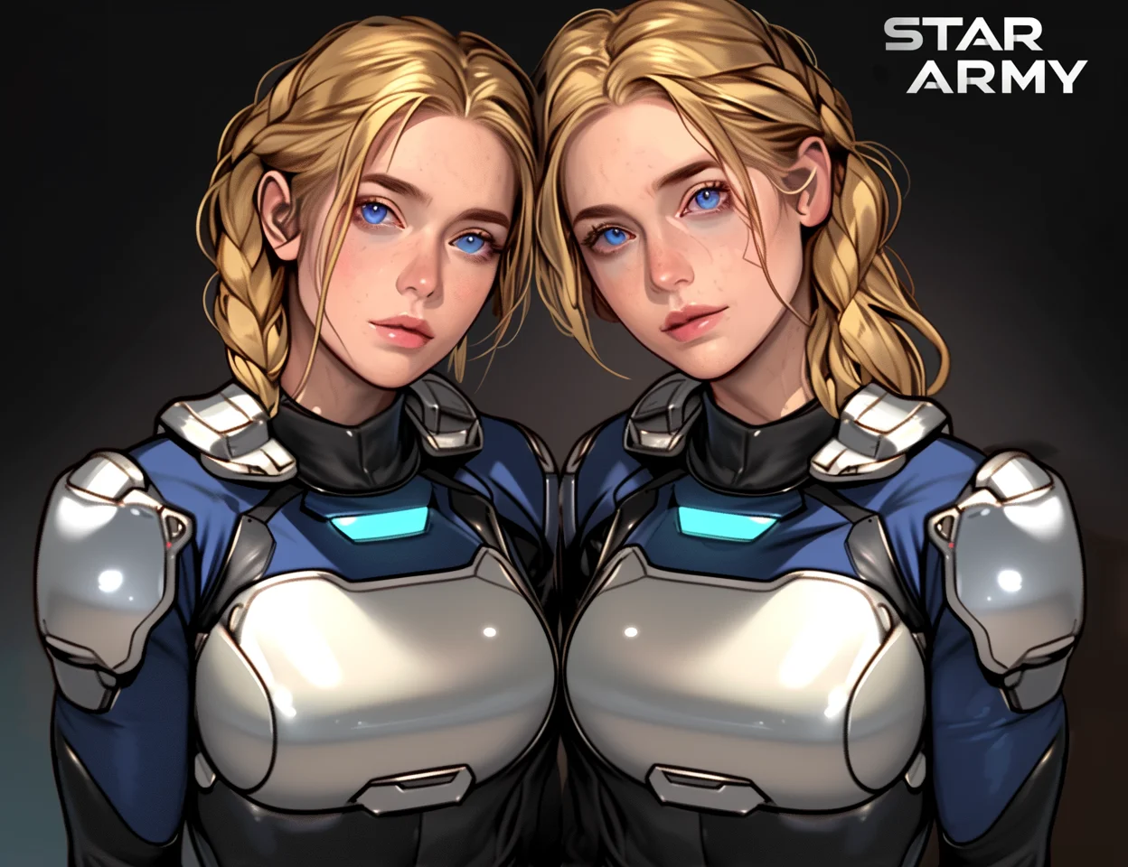 Star Army Female Twins