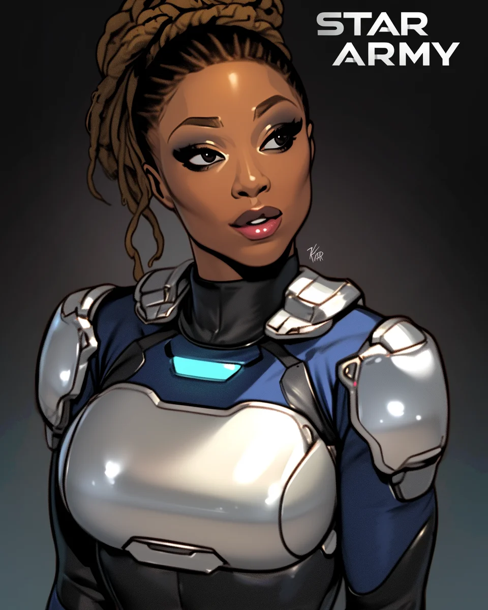 Star Army Humanoid Female