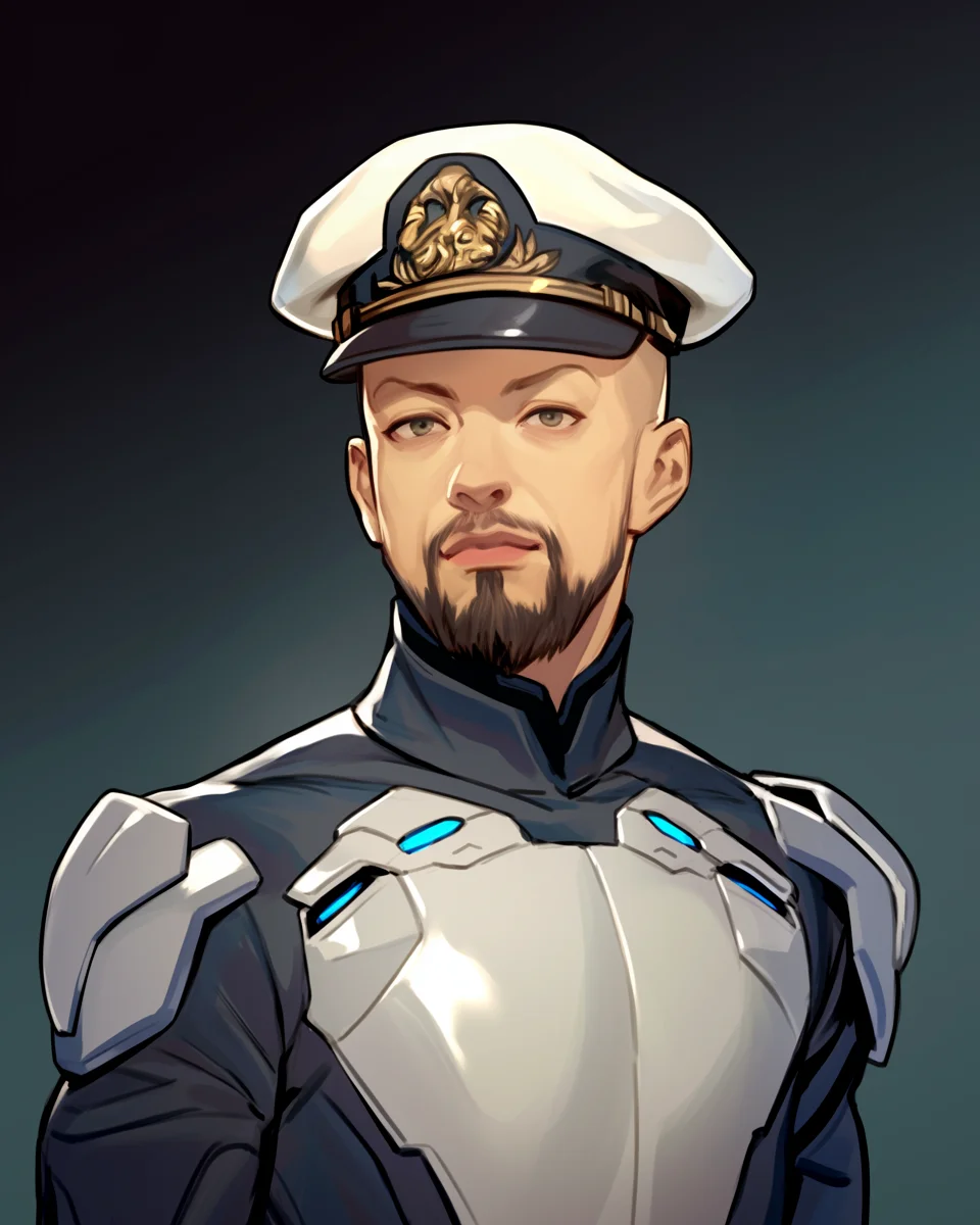 Star Army Humanoid Male Starship Captain