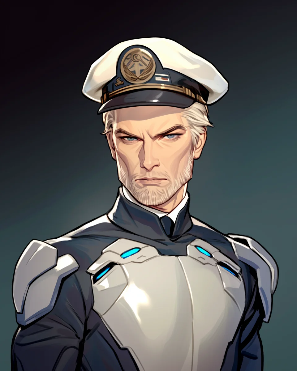 Star Army Humanoid Male Starship Captain