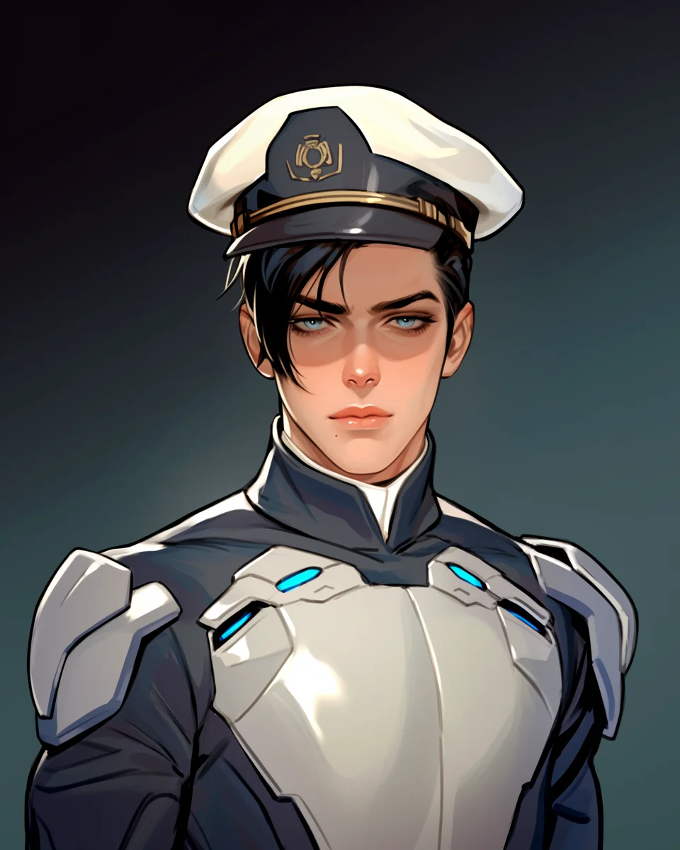 Star Army Humanoid Male Starship Captain