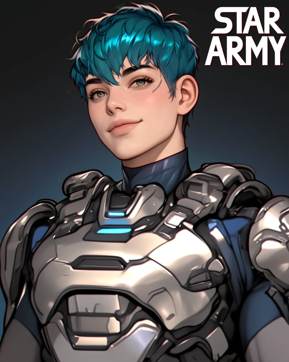 Star Army Humanoid Male