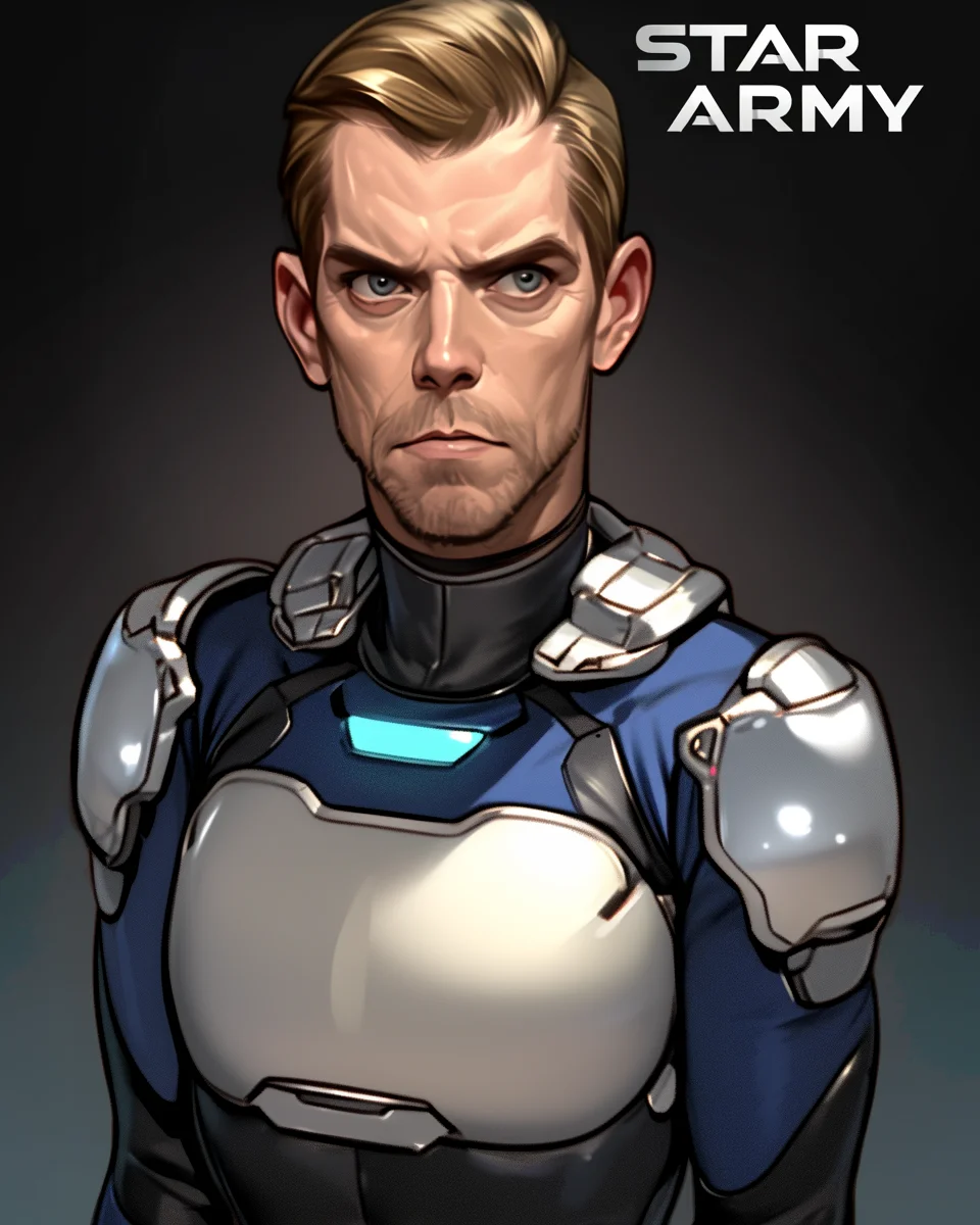 Star Army Humanoid Male