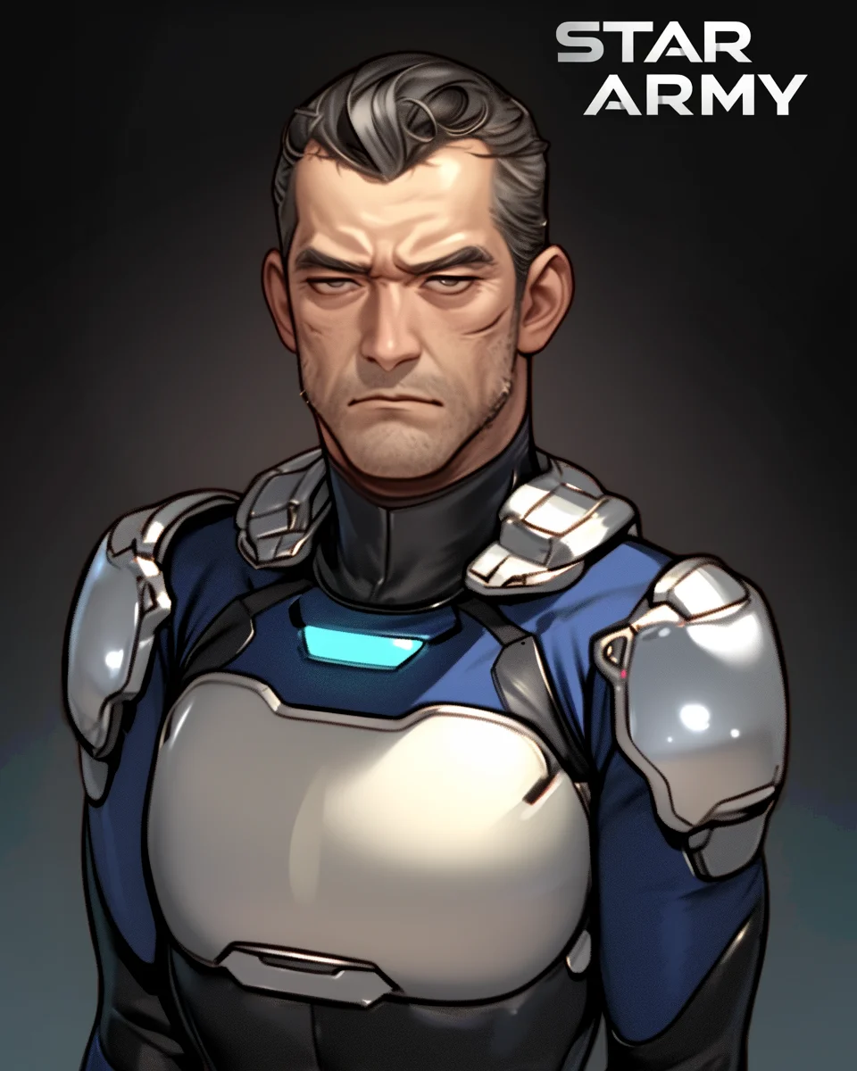 Star Army Humanoid Male