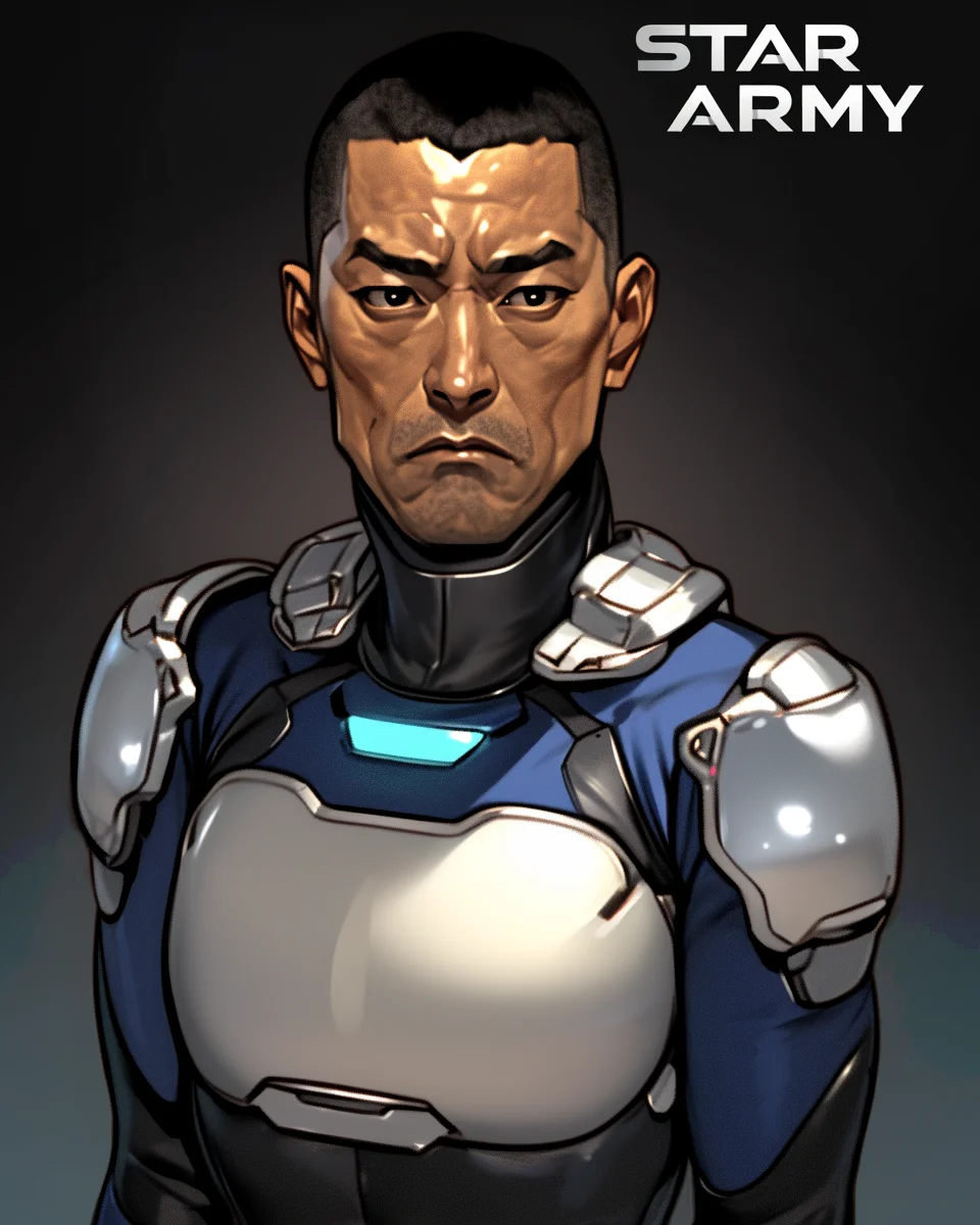 Star Army Humanoid Male