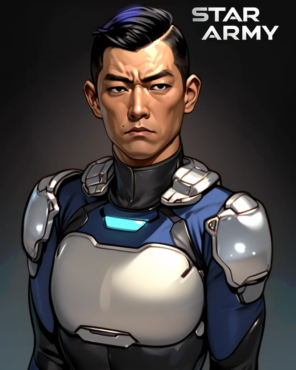 Star Army Humanoid Male