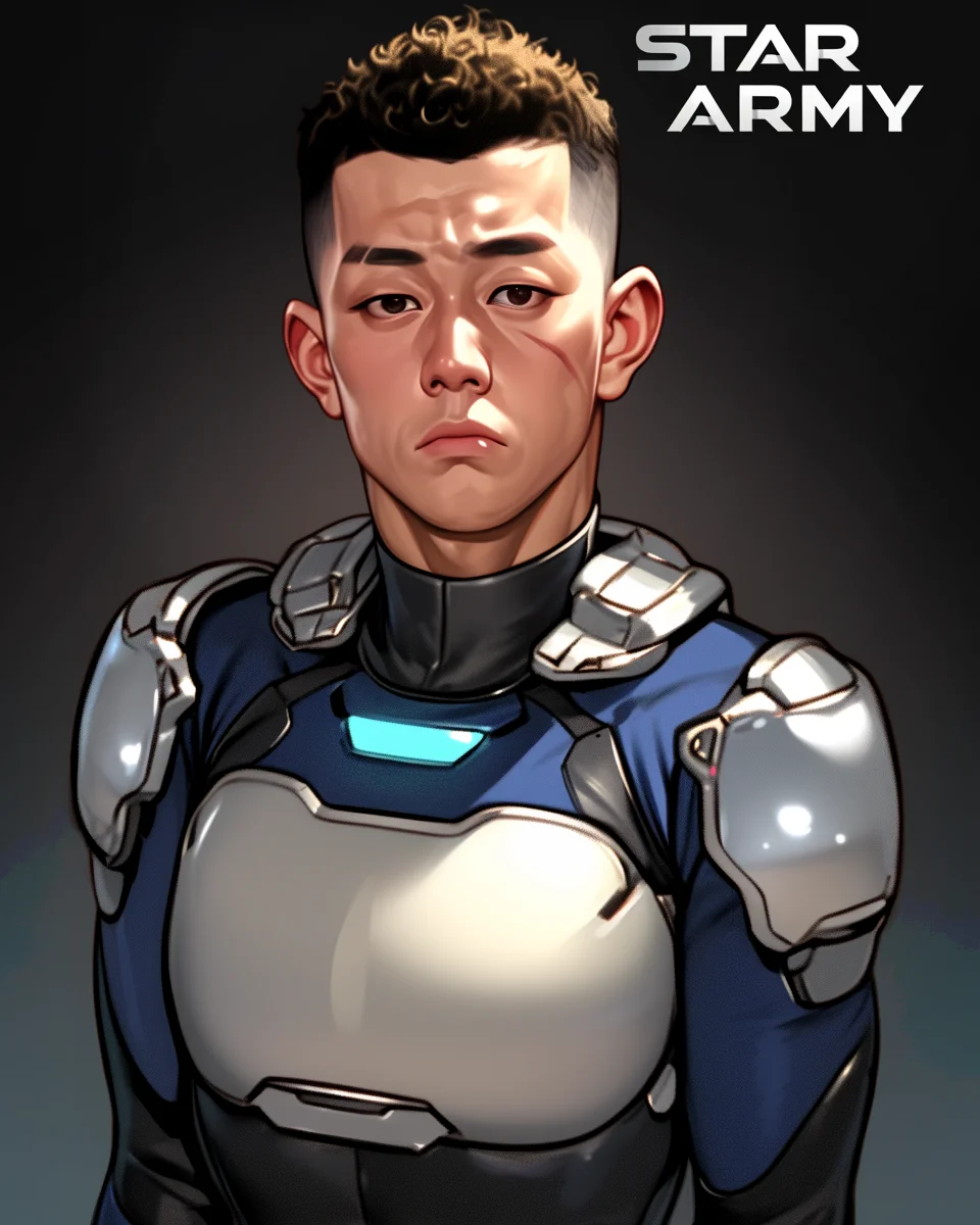 Star Army Humanoid Male