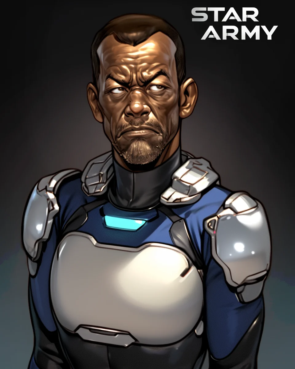 Star Army Humanoid Male