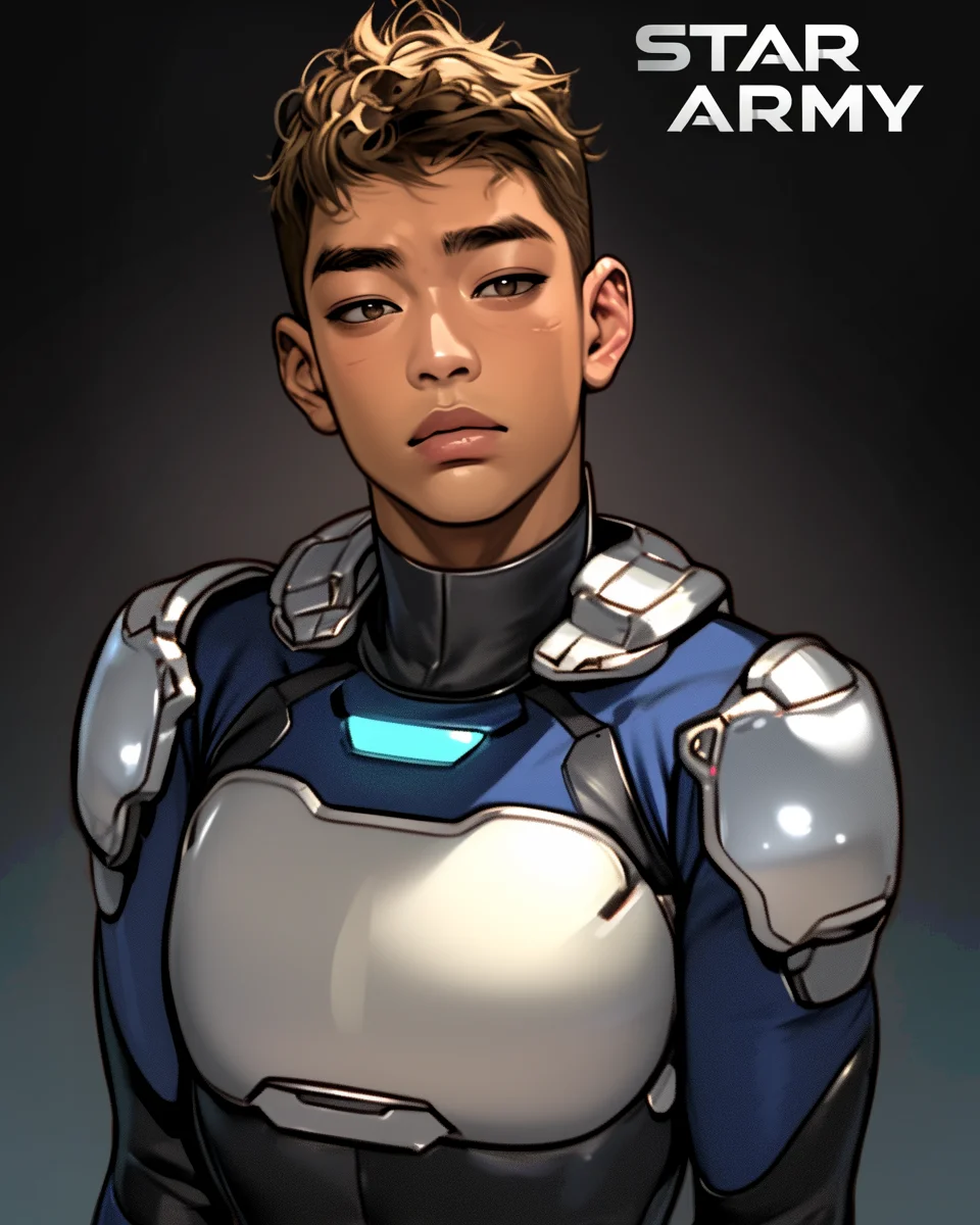 Star Army Male Humanoid (Adoptable)