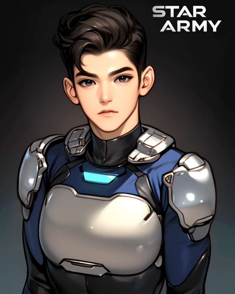 Star Army Male Humanoid (Adoptable)