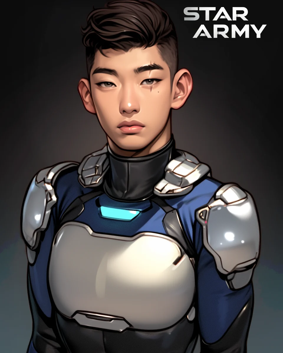 Star Army Male Humanoid (Adoptable)