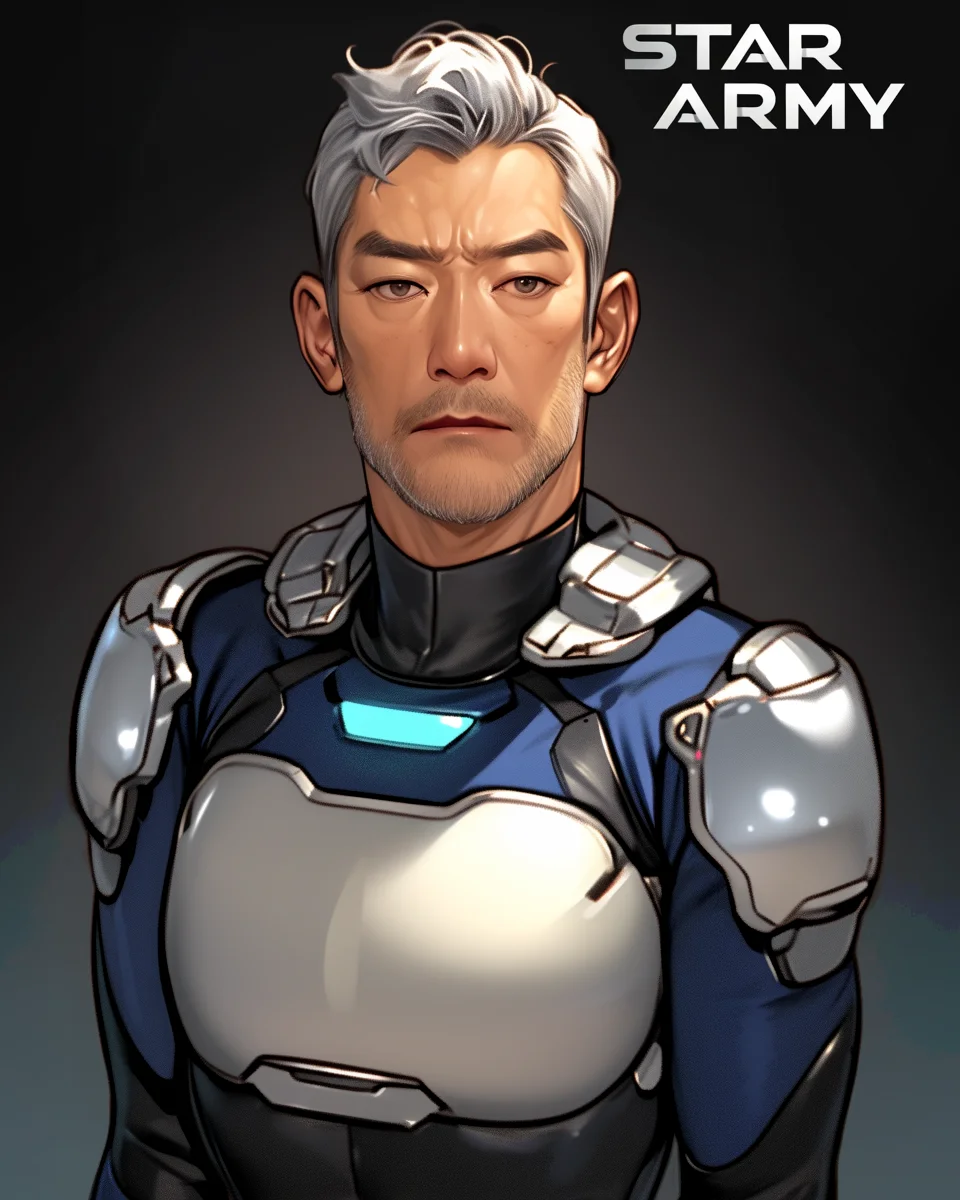 Star Army Male Humanoid (Adoptable)