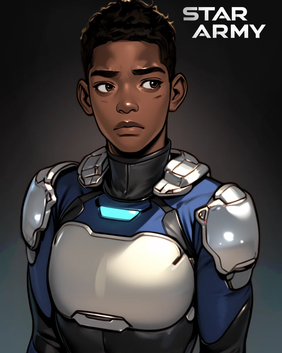 Star Army Male Humanoid (Adoptable)