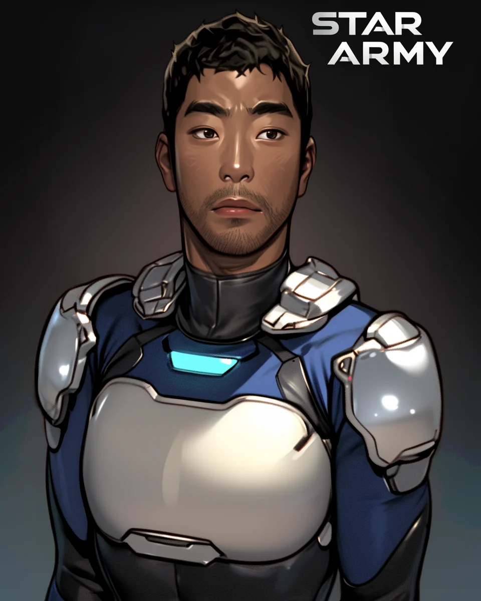 Star Army Male Humanoid (Adoptable)