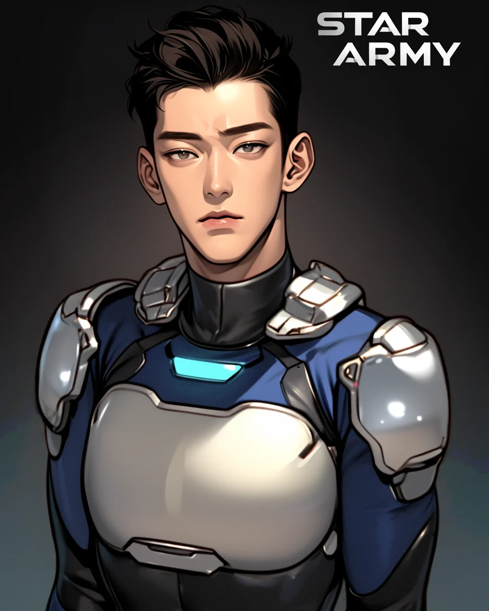 Star Army Male Humanoid (Adoptable)