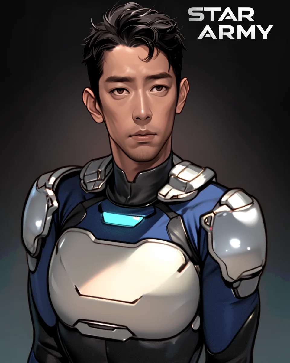 Star Army Male Humanoid (Adoptable)