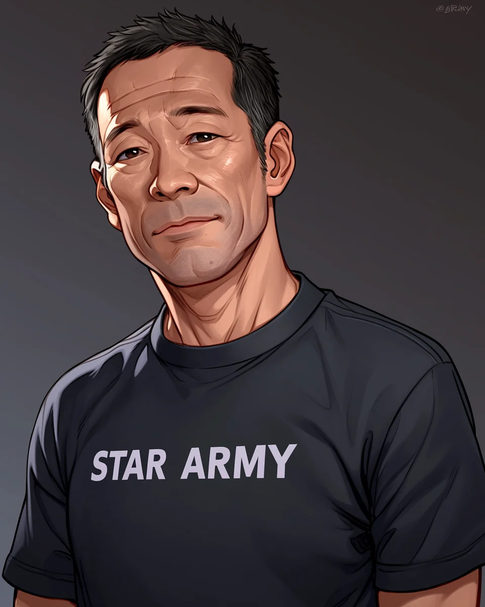 Star Army Male Humanoid