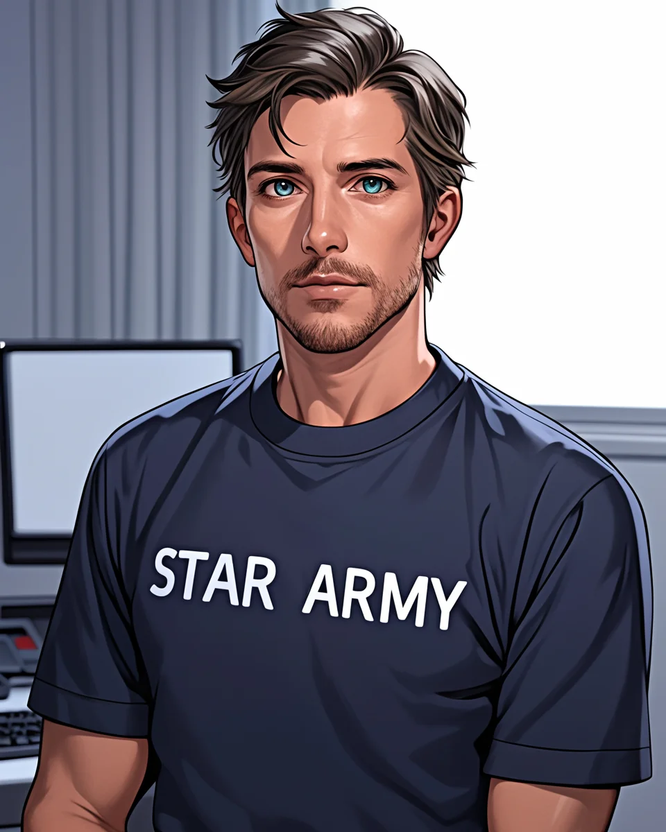 Star Army Male Humanoid