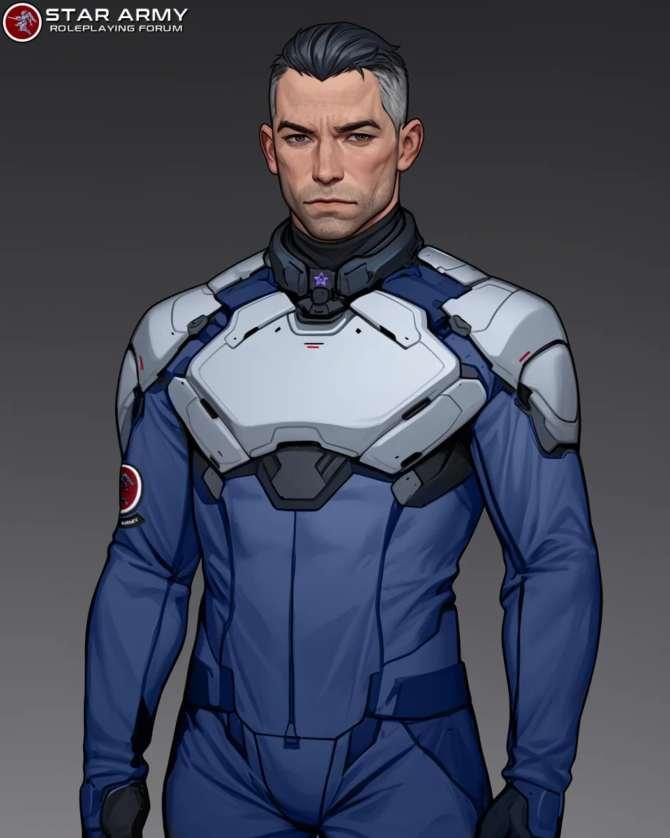 Star Army Male Humanoid