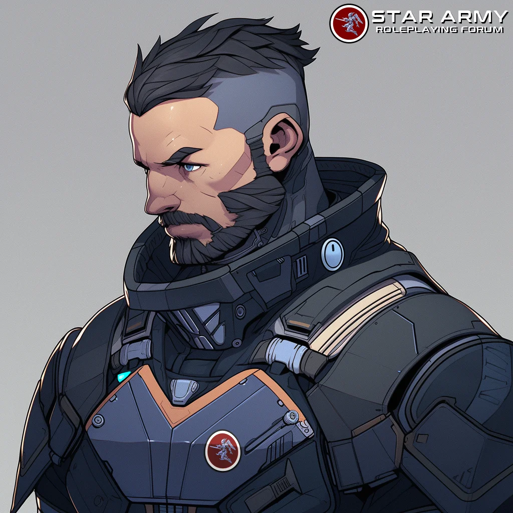 Star Army Male Humanoid