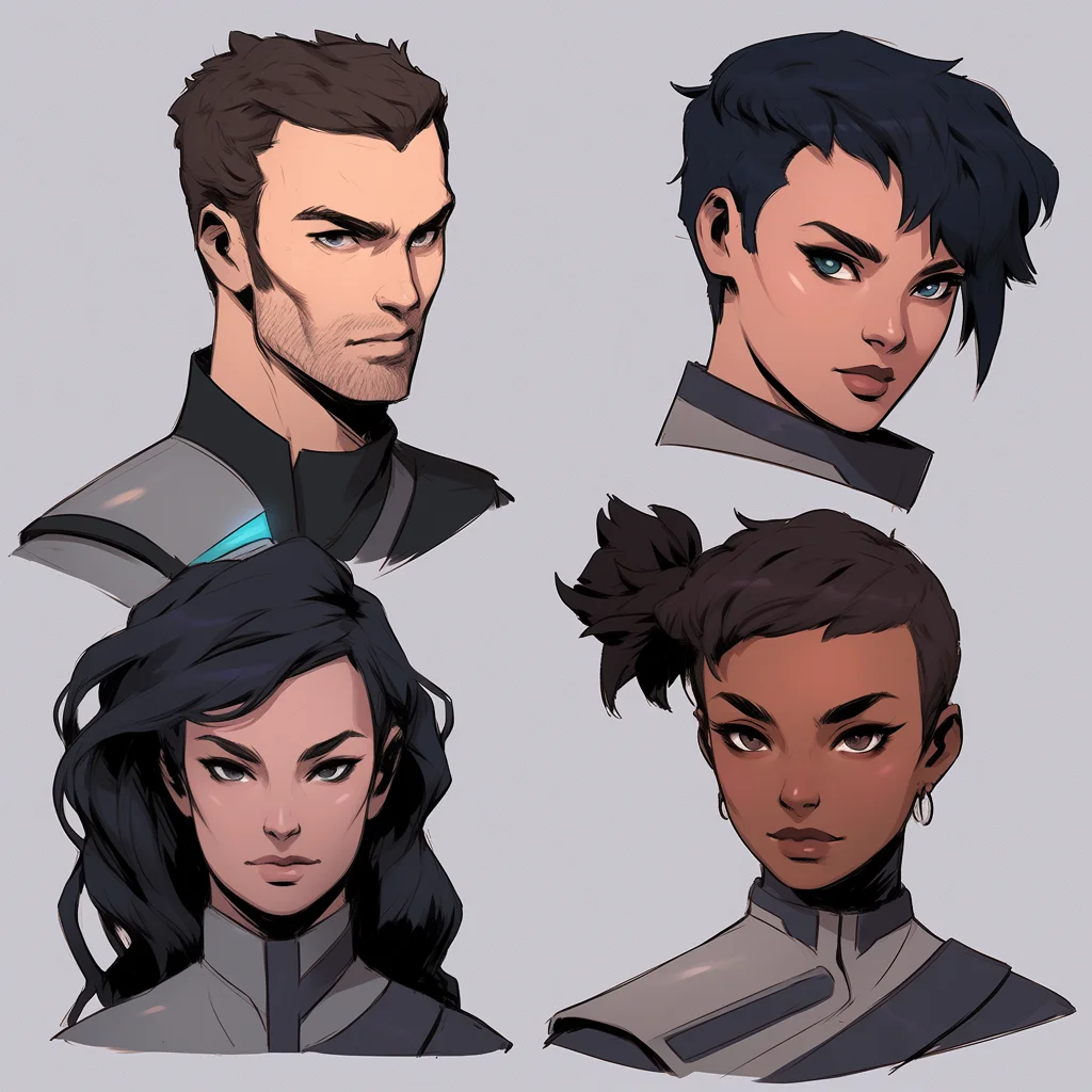 starship_cCharacter headshots