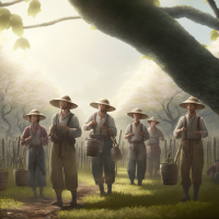 Orchard Workers