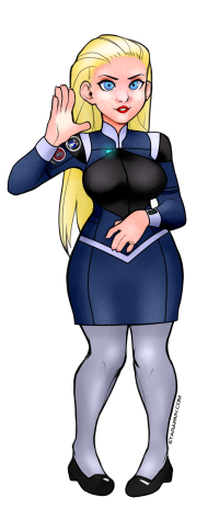 Hedvig Mueller is an analyst assigned to Virgo Star Fortress.