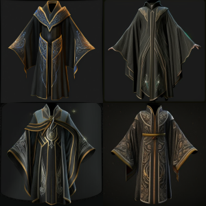 Examples of Maejaes Robes