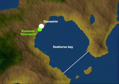 Genseirin and surrounding area
